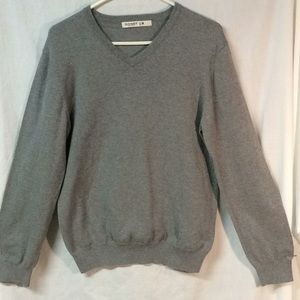Old Navy V-Neck Light Grey Sweater